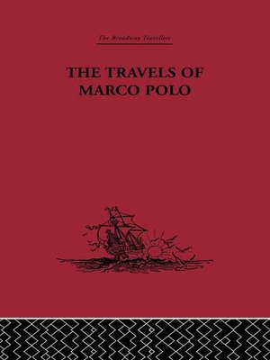 cover image of The Travels of Marco Polo